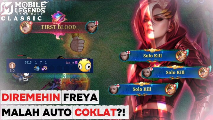DETIK-DETIK FREYA KENA MENTAL!Balas Dendam SOLO KILL Freya Sampai COKLAT! 💀💥