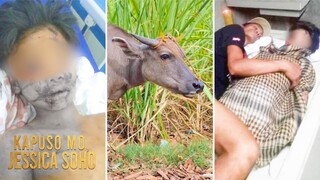 Bata, patay matapos mahulog at makaladkad ng alaga nitong kalabaw! | Kapuso Mo, Jessica Soho