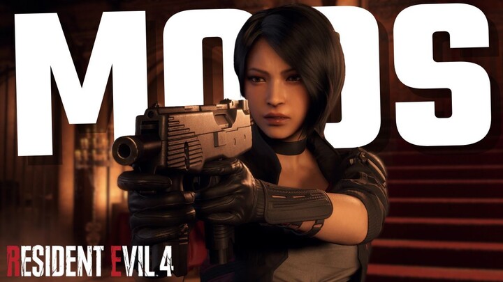 Young Rogue Cyberpunk 2077 Suit Mod Showcase - Resident Evil 4 Remake PC Gameplay