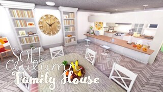 Soft Autumn Family House 🍂 : Bloxburg