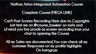 Nathan Aston Integromat Automation Course download