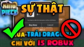ROBLOX | TẠI SAO CÁC BẠN KHÔNG MUA ĐƯỢC BELI VỚI GIÁ 1 ROBUX TRONG KING PIECE | NOOB POWER