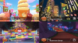 Mario Kart 8 Deluxe DLC Wave 2 - All Courses 150cc [HD]