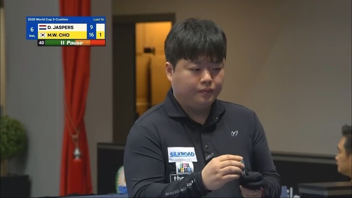 Cho Myung-woo vs Jaspers- World Cup Ankara 2025