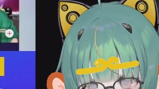 Don't learn Bbox if you don't have some talent...A Japanese leek learning to call like a monkey?
