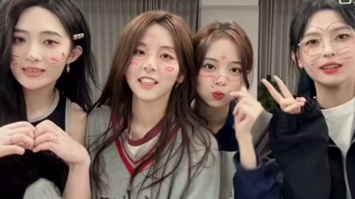 【SNH48】Tang Chengcheng, Zhou Tongyue, Zhang Qian, Ye Fan — Team Spirit Livestream: Sing and Dance Al