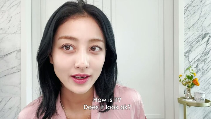 TWICE's JIHYO on Skin Care & Soft Blush Makeup Beauty Secrets