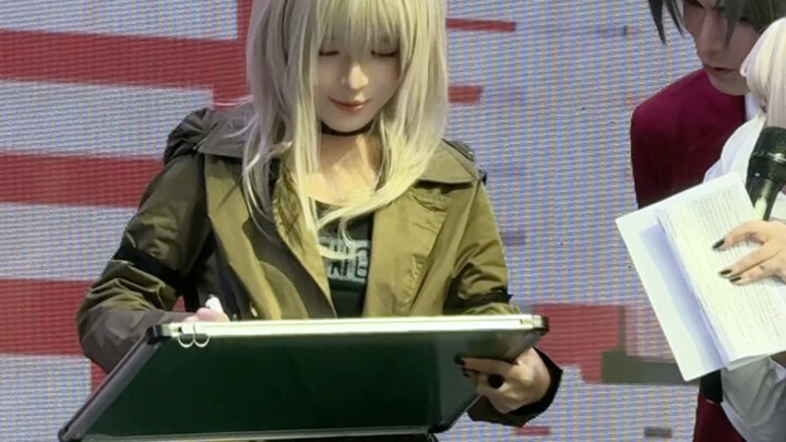 Good news: Cooking at Comic-Con. Bad news: Abstract rice.