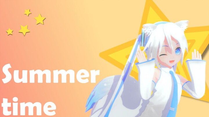 [PV background] Super cute little nine-tailed Summertime~