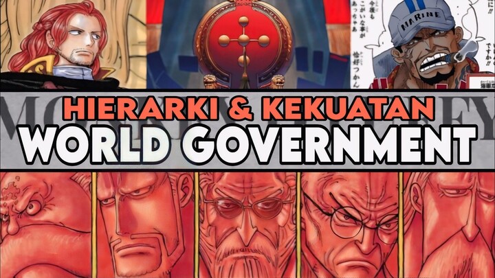 HIERARKI WORLD GOVERNMENT DI CERITA ONE PIECE