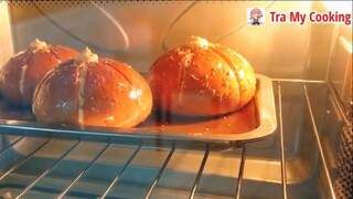 Bánh mì phô mai bơ tỏi | Tra My Cooking