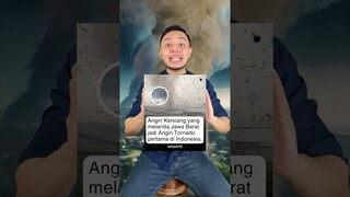 Tornado PERTAMA di Indonesia? Kok bisa? #shorts