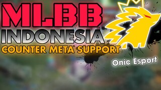 Cara menang melawan meta support di pertandingan M5 Blacklist vs Onic - MOBILE LEGEND