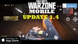 CALL OF DUTY WARZONE MOBILE 1.4 IPHONE 13  IOS FULL GAMEPLAY ULTRA 60FPS  2022