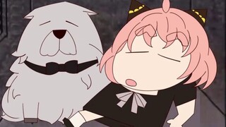 Crayon Shin-chan x SPY×FAMILY: Setelah pulang kerja di malam hari.