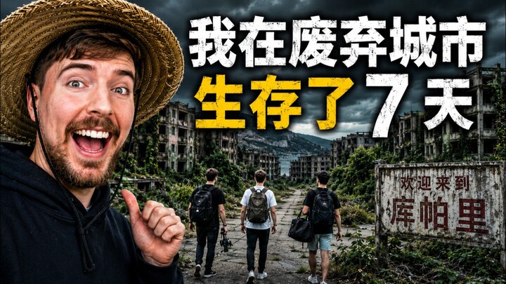 我在一座废弃城市里生存了整整7天