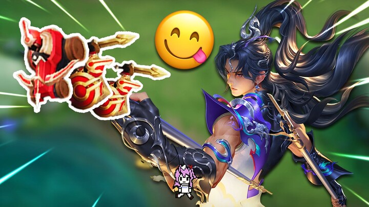 So exciting! Diao Chan agreed to let me take the middle lane!