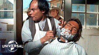 High Plains Drifter  The Stranger's Iconic Barber Shop Showdown (Clint Eastwood)