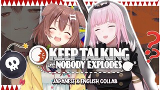 【KORONE COLLAB】Keep Talking and Nobody Explodes! JP and ENG Challenge!? #hololiveEnglish #holoMyth