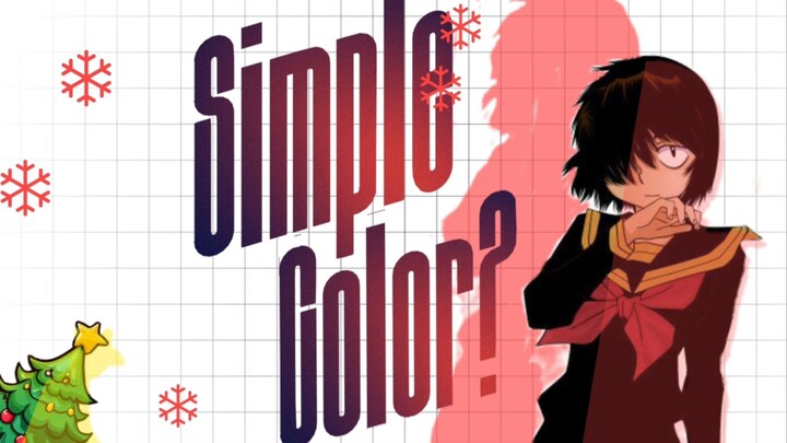 Nazo no kanojo x: Cara mewarnai simple by pan!😏😅👀