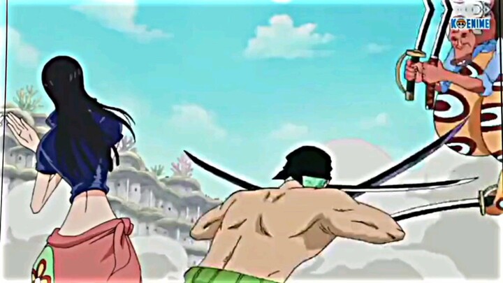 robin dilindungi zoro,anjayy😱😍