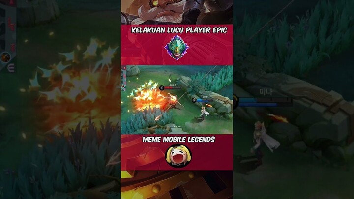 momen lucu para Anomali rank epic #mobilelegends #mlbb #absurdhumor