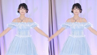 【鱼子酱】《Bunny》蓝色公主裙版 直播跳舞录屏