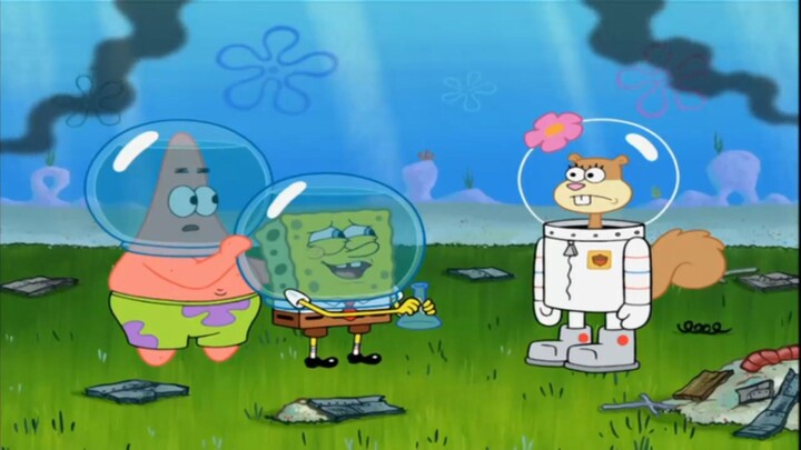 Spongebob Bahasa Indonesia : Menjaga Rumah Sandy