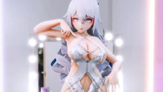 MMD dance | Honkai Impact | Bronya Zaychik | White Silk Dress