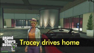 Tracey drives home from the mall | GTA V driving normally