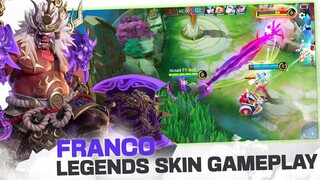 FRANCO'S LEGEND SKIN HAS PURPLE MAGNET HOOK