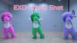 Nhảy cover "Love Shot" - EXO phiên bản 🐊 suýt thì rơi đầu…