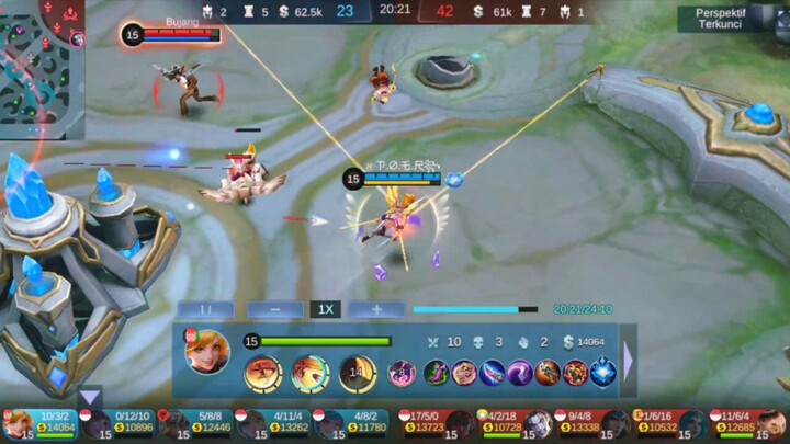 SOLO RANK FANNY KETEMU TIM BEBAN AKHIRNYA BISA COMEBACK JUGA