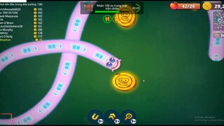 WORMS ZONE.IO Rắn Săn Mồi #008- Trò chơi con rắn, Game rắn _ Vùng Giun Đất.io -