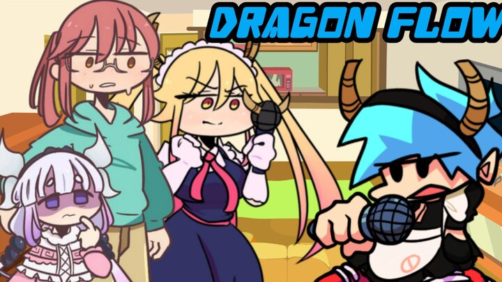 Dragon Flow, FNF Dragon Maid DEMO (Tooru VS Boyfriend)