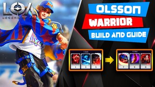 Olsson Warrior Build And Guide - Legend Of Ace (LOA)