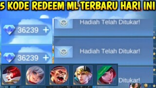 KODE REDEEM ML TERBARU HARI INI 2022 GRATIS DIAMOND SKIN FRAGMENT DLL MOBILE LEGEND ML