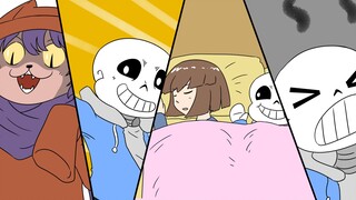 【ask】sans你在干什么？！目力sans！针灸sans?沉默耗子和亿之猫的故事！