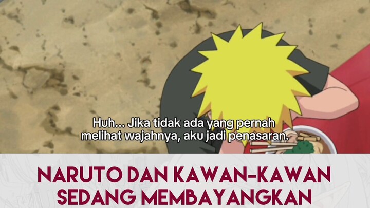 Naruto Bayangin Wajah Shino