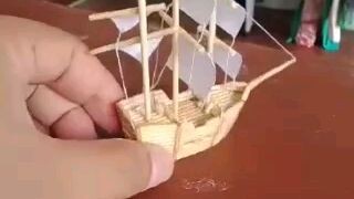 Handmade miniboat