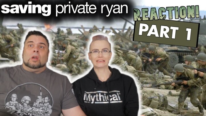 (First Time Watching) Saving Private Ryan - Part 1 | Duo Crew Reacts | Reaction | Review