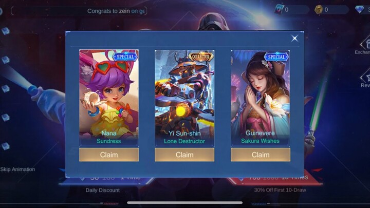 NEW! GET FREE SKIN NEW EVENT! STAR WARS MLBB! NEW EVENT MOBILE LEGENDS