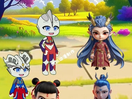 小敖丙要和小哪吒比赛