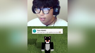 Toàn MC bật chế độ nghiêm túc🙀 minecraft fyp xuhuong toanmc clownsmcteam theanh28 roadtoseagames gamernextgen