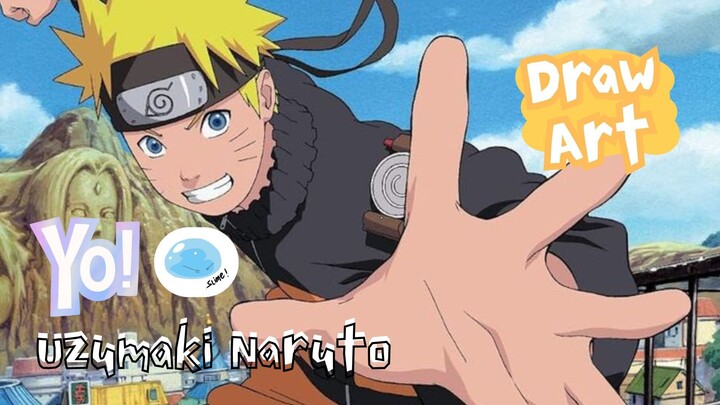 Yoshà !! Draw Art Naruto Chibi (Part-Sketch) ♨️