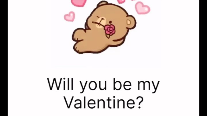 Will you be my Valentine?