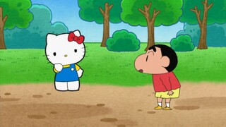 Kolaborasi ajaib antara Crayon Shin-chan dan Hello Kitty