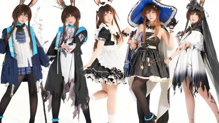 【عيد ميلاد أميا】 ✨كاواي كاواي✨ تسع أزياء أرنب لأميا، هل يستطيع الدكاترة التعرّف عليها جميعًا؟ | غد آ