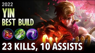 THE STRONGEST!! | YIN BEST BUILD MLBB
