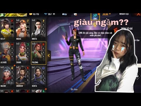 Lần đầu show acc free fire/ mình có thực sự giàu ngầm?